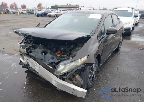 2014 Honda Civic Ex из США, поврежденный, VIN 2HGFB2F81EH559199